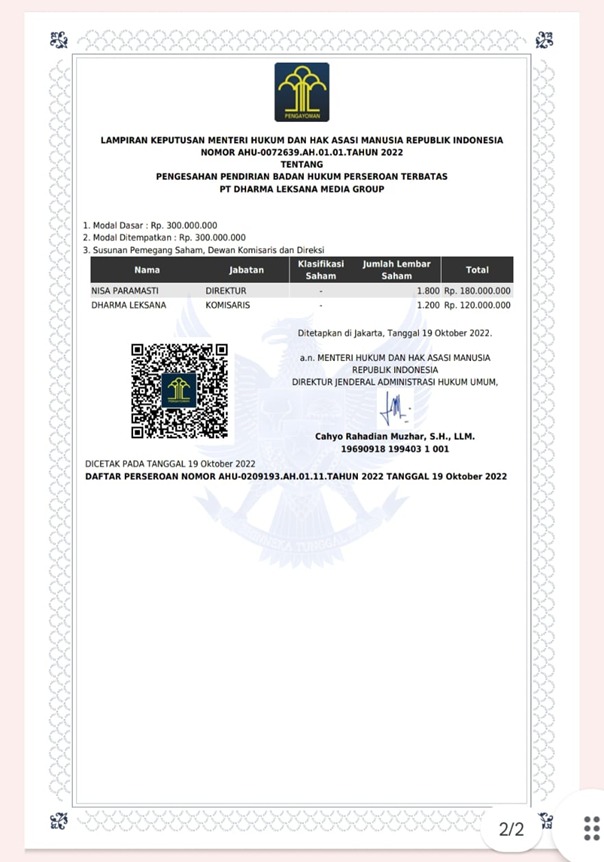 PENERBIT DHARMA LEKSANA 3 PT. DharmaEL1