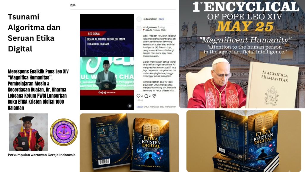 Merespon Ensiklik Pertama Paus Leo XIV Bertajuk Magnifica Humanitas, Ketum PWGI Luncurkan Buku Etika Kristen Digital 2 WhatsApp Image 2026 07 26 at 02.46.12 1