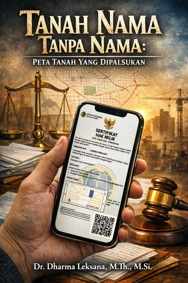 Novel Tanah Tanpa Nama : Peta Tanah yang Dipalsukan 1 Tanah Tanpa Nama