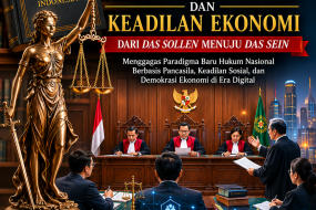 Buku Rekonstruksi Hukum Nasional dan Keadilan Ekonomi