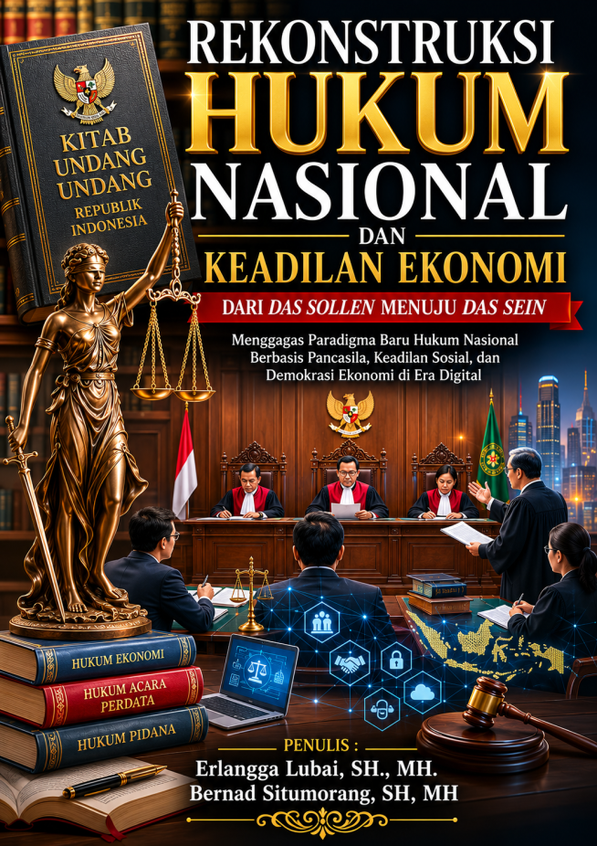 Buku Rekonstruksi Hukum Nasional dan Keadilan Ekonomi